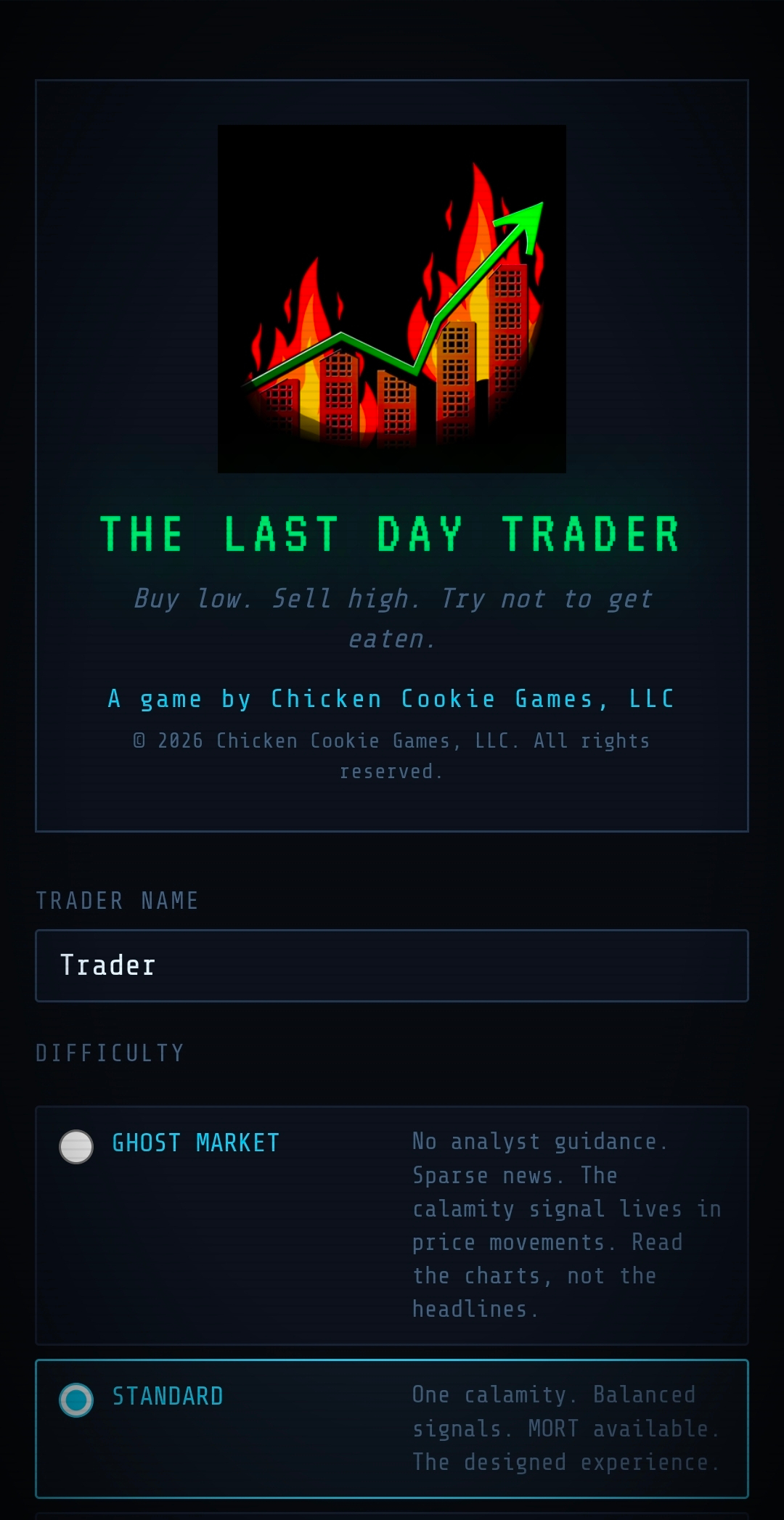 The Last Day Trader gameplay screenshot